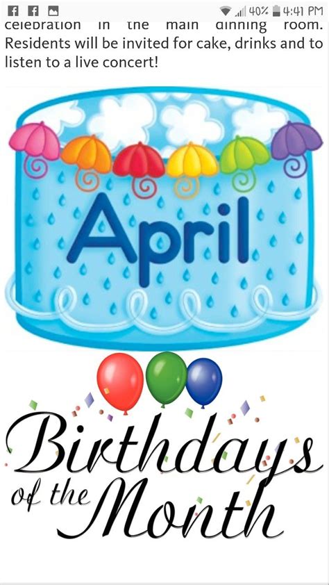 april birthday clip art free|happy birthday in april images.